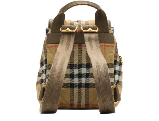 Burberry Mini Horseshoe Backpack​ in Sand — view 2