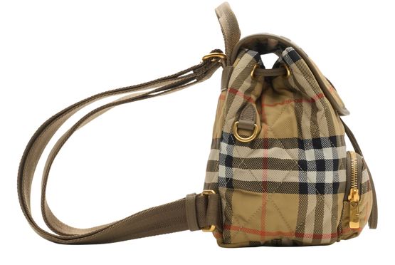 Burberry Mini Horseshoe Backpack​ in Sand — view 3