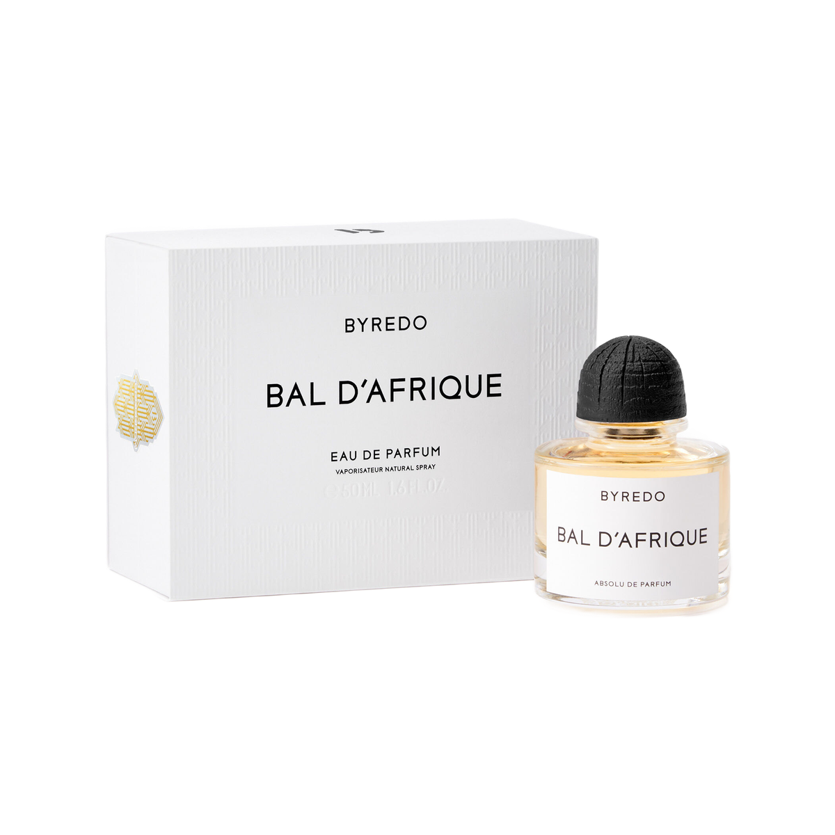 Byredo Bal d'Afrique Absolu de Parfum 50ml — bottle and packaging