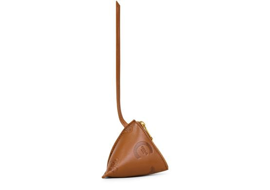 Celine Berlingot charm in lambskin in Golden Tan — view 1