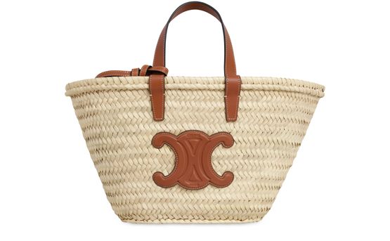 Celine Classic small basket in Tan — view 1