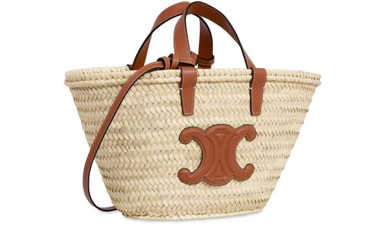Celine Classic small basket in Tan — view 2