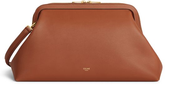 Celine Doctor pouch in supple natural calfskin in Tan — view 1