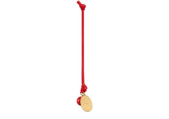 Celine Maison Celine medallion charm in Ultra Red — view 2