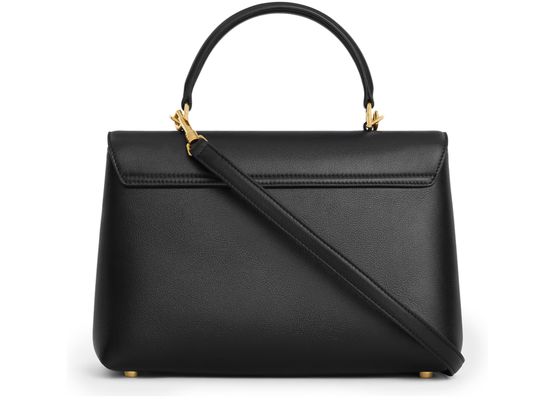 Celine Medium Nino bag in supple calfskin in Black — view 3