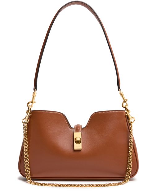 Celine Shoulder bag Camille 16 soft in smooth calfskin in Tan — view 1
