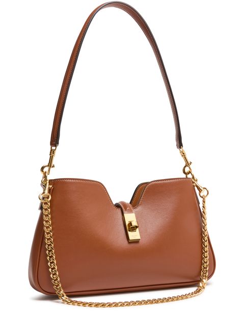 Celine Shoulder bag Camille 16 soft in smooth calfskin in Tan — view 2