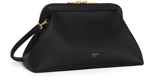 Celine Small Doctor Cosmetics Pouch in Black — view 2