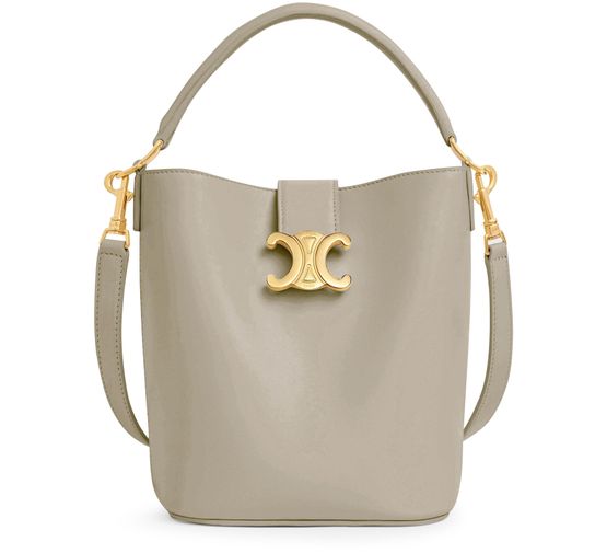 Celine Small Louise bag in smooth calfskin in Rice — view 1