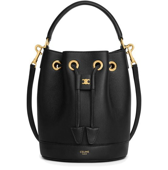 Celine teen Clara bag in Black — view 1