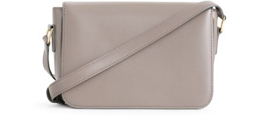 Celine teen Triomphe bag in shiny calfskin in Pebble — view 3