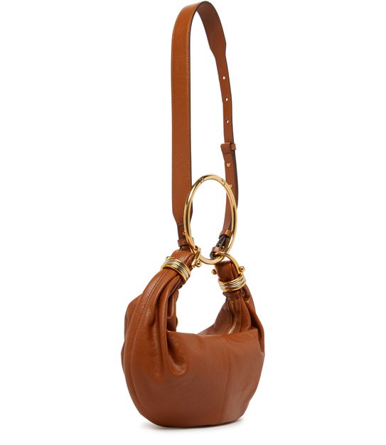 Chloé Bracelet hobo bag in Clay Brown — view 2