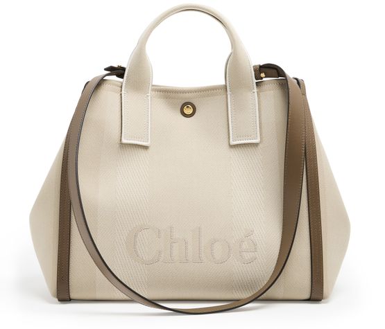 Chloé Carry handbag in Vegetal Beige — view 3