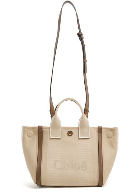 Chloé Carry handbag in Vegetal Beige — view 4