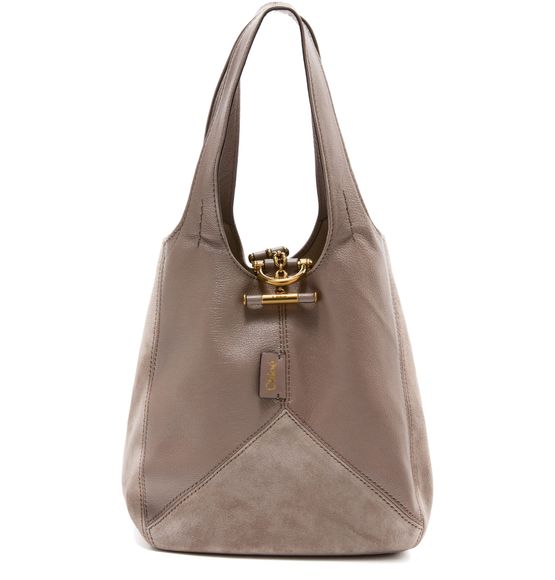 Chloé Balloon shoulder bag in Twilight Purple — view 1