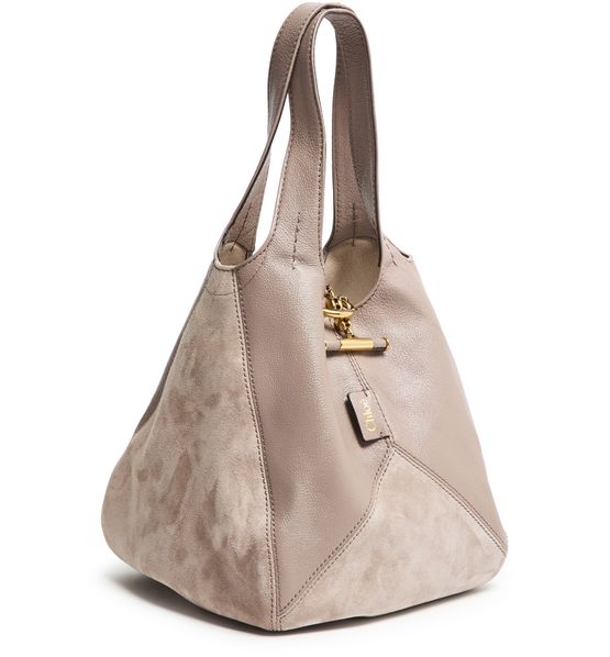 Chloé Balloon shoulder bag in Twilight Purple — view 2