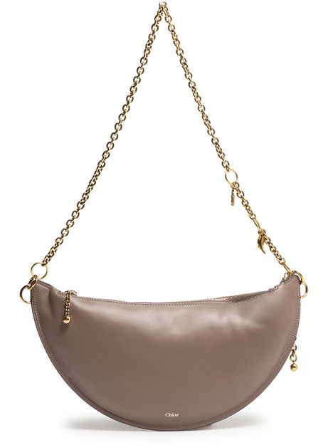 Chloé Icon shoulder bag in Deep Taupe — view 1