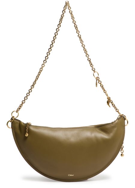 Chloé Icon shoulder bag in Fir Green — view 1
