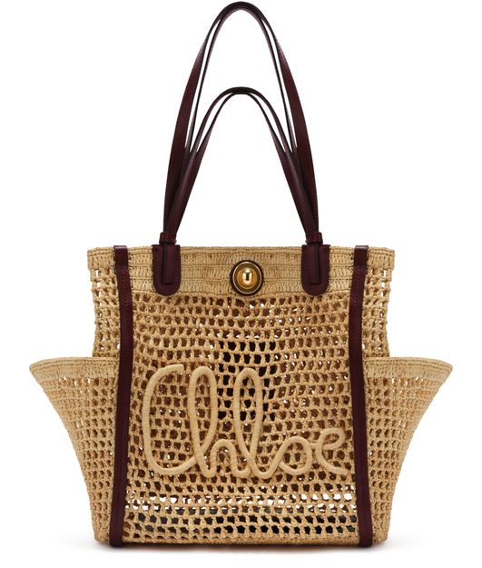 Chloé Iconic tote bag in Hot Sand — view 1