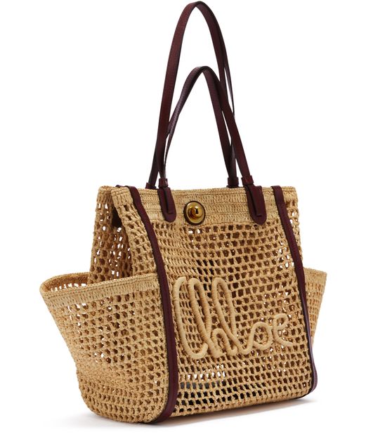 Chloé Iconic tote bag in Hot Sand — view 2