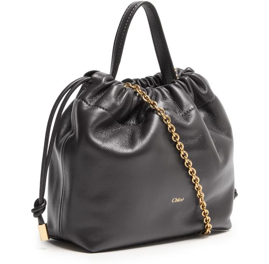 Chloé Icons bucket bag in Black — view 2