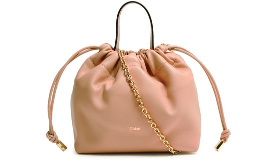 Chloé Icons clutch bag in Light Tan — view 1