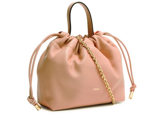 Chloé Icons clutch bag in Light Tan — view 2