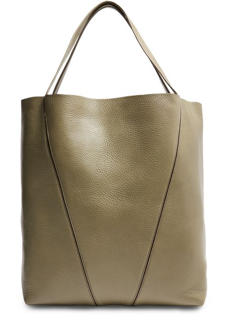Chloé Spin large tote bag in Aloe Green — view 3