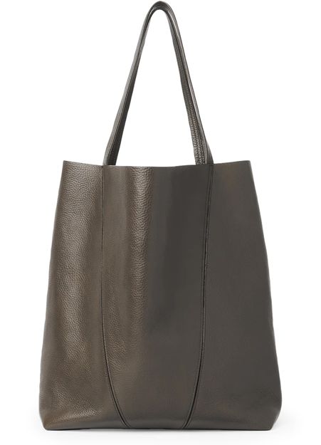 Chloé Spin large tote bag in Flannel grey — view 3