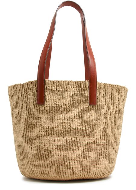 Chloé Horse Medal basket in Sepia Brown — view 3