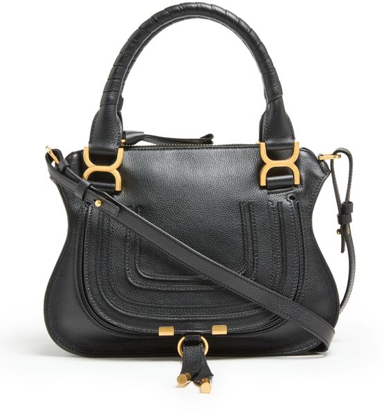 Chloé Marcie hand-held/shoulder bag in Black — view 1