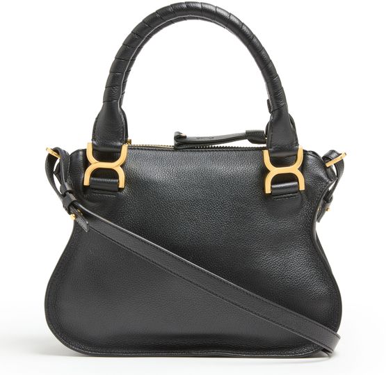Chloé Marcie hand-held/shoulder bag in Black — view 3