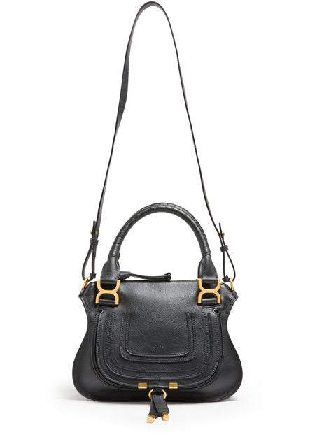 Chloé Marcie hand-held/shoulder bag in Black — view 4
