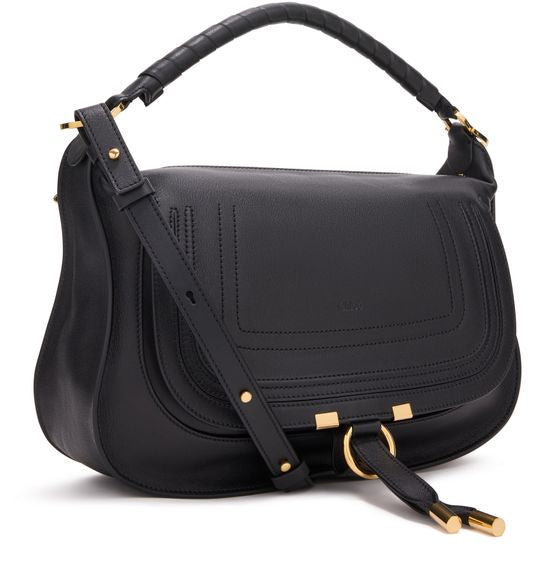 Chloé Marcie shoulder bag in Black — view 2