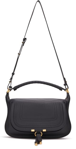 Chloé Marcie shoulder bag in Black — view 4