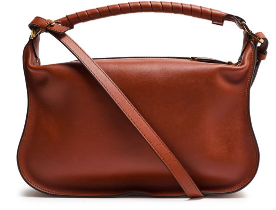 Chloé Marcie shoulder bag in Clay Brown — view 3