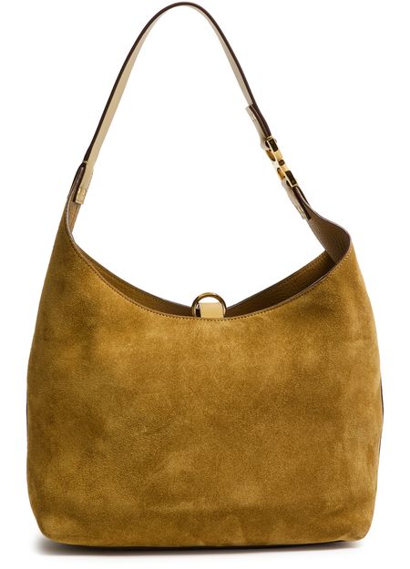 Chloé Marcie shoulder bag in Gold Khaki — view 3