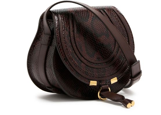 Chloé Marcie shoulder bag in Sooty Brown — view 2