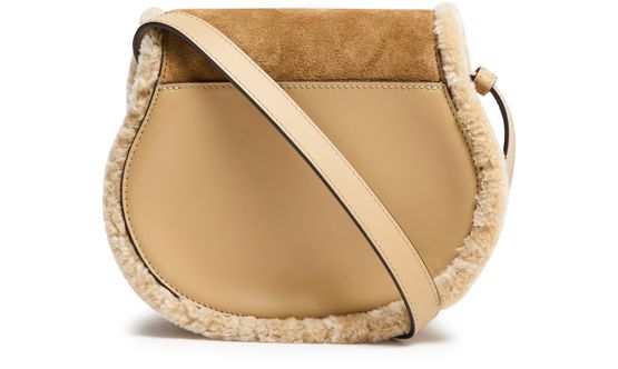 Chloé Marcie shoulder bag in Summery Beige — view 3
