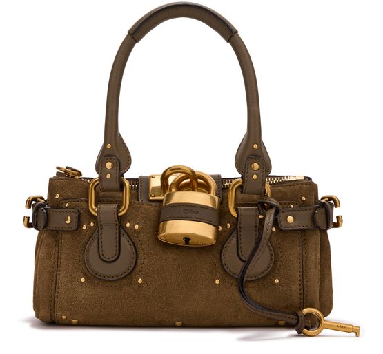 Chloé Paddington shoulder bag in Deep Khaki — view 1