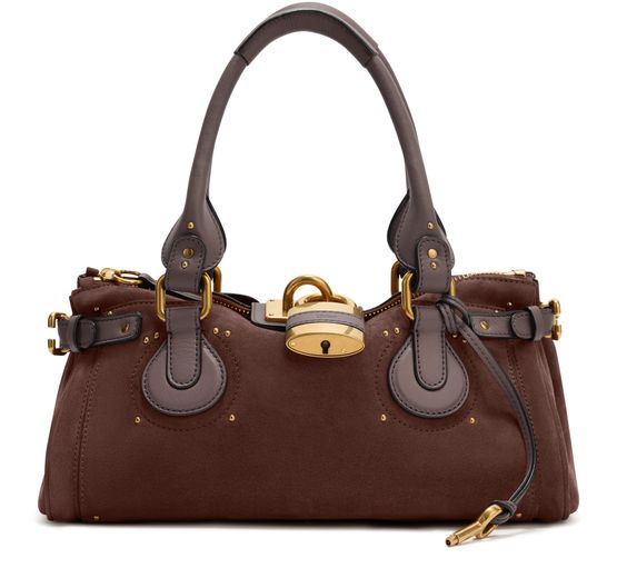 Chloé Paddington shoulder bag in Kohl Brown — view 1