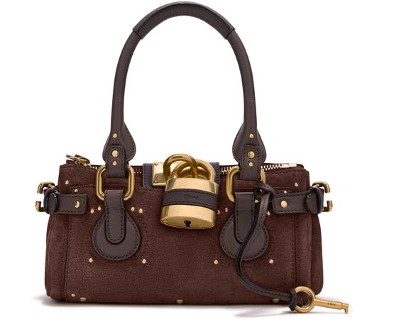 Chloé Paddington shoulder bag in Kohl Brown — view 1