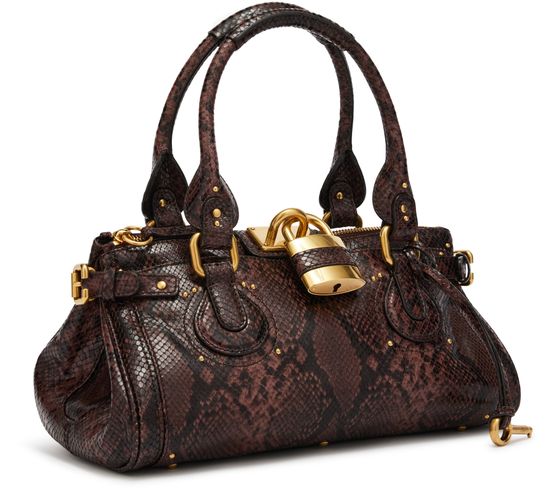 Chloé Paddington shoulder bag in Kohl Brown — view 2
