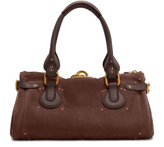 Chloé Paddington shoulder bag in Kohl Brown — view 3