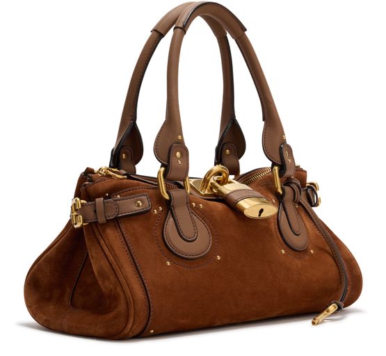 Chloé Paddington shoulder bag in Vintage Brown — view 2