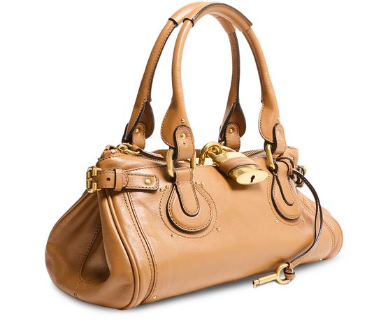 Chloé Paddington small bag in Mustang Brown — view 2