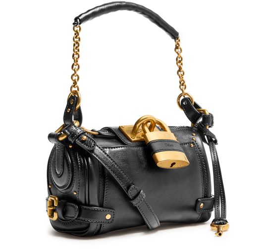 Chloé Paddington small chain bag in Black — view 2