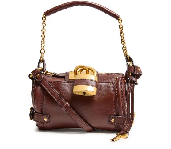 Chloé Paddington small chain bag in Crafty Brown — view 1