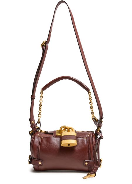 Chloé Paddington small chain bag in Crafty Brown — view 4