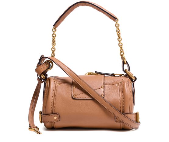 Chloé Paddington small chain bag in Mustang Brown — view 3